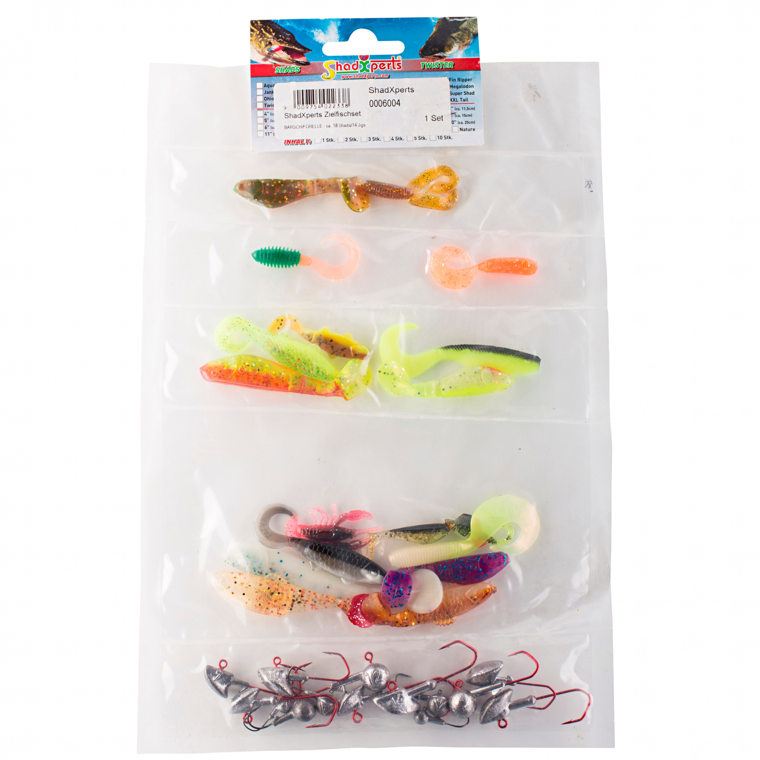 ShadXperts Softbait Perch\/Trout Set