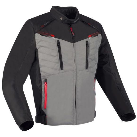 Veste Moto Bering OTAGO - GrisRef : BR1457-C170