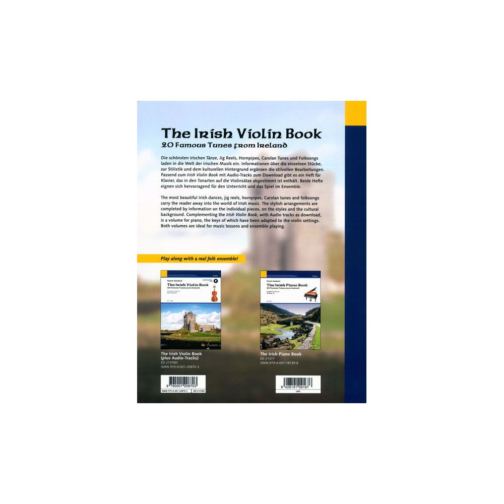 Schott The Irish Violin Book – Thomann Ireland
