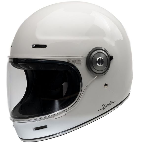 Casque intégral Dexter TANNEN GLOSSY - BlancRef : DX0121
