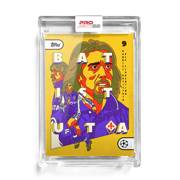 Project22 - Gabriel Batistuta by Timba Smits - Topps UK