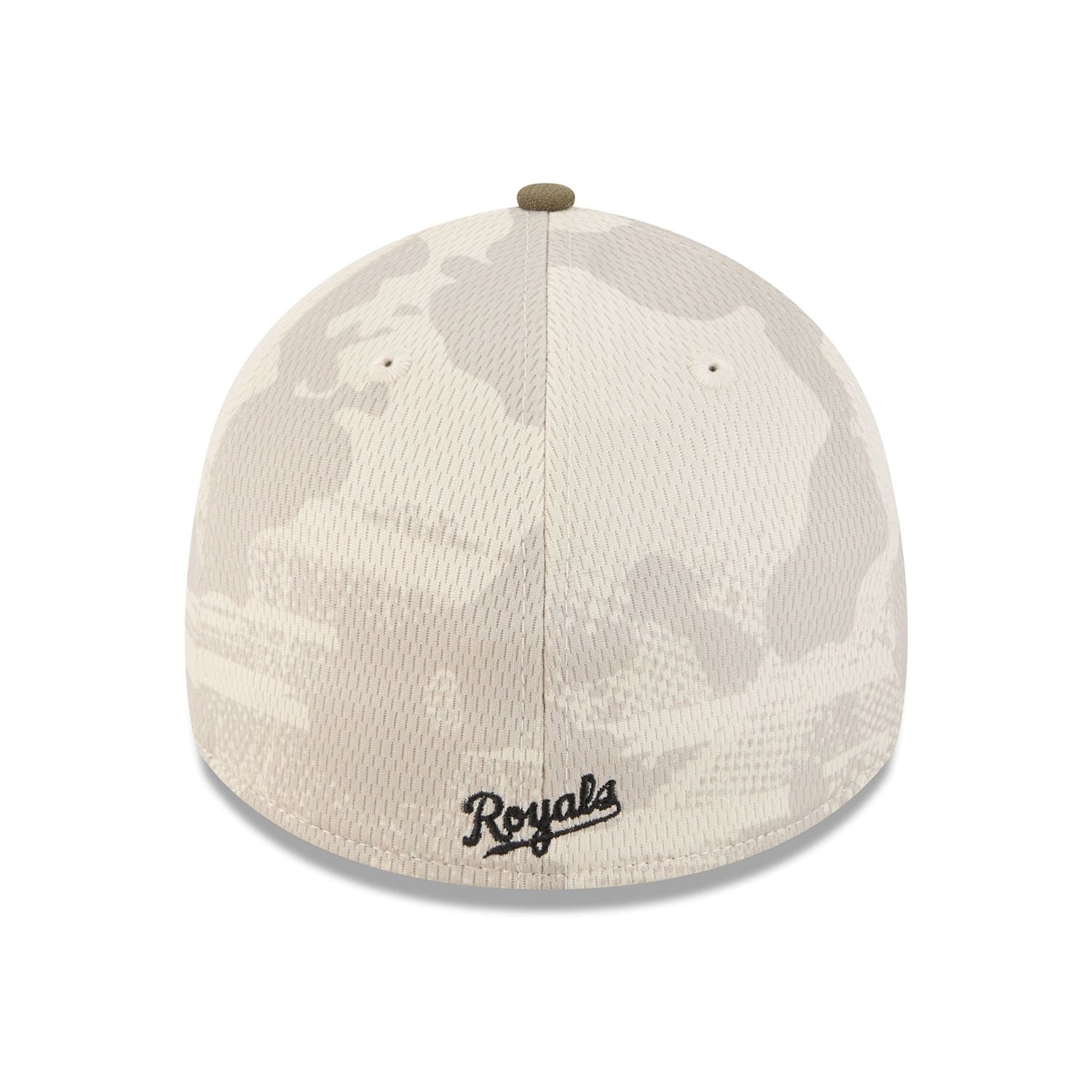 Kansas City Royals 2025 MLB Armed Forces New Era 39THIRTY Flex Cap
