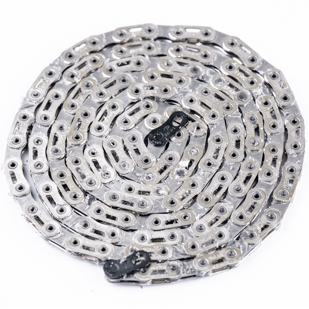 ProWaxed SRAM XX SL Eagle Chain - T-Type | Flattop | 12-speed | A1 - prewaxed - silver