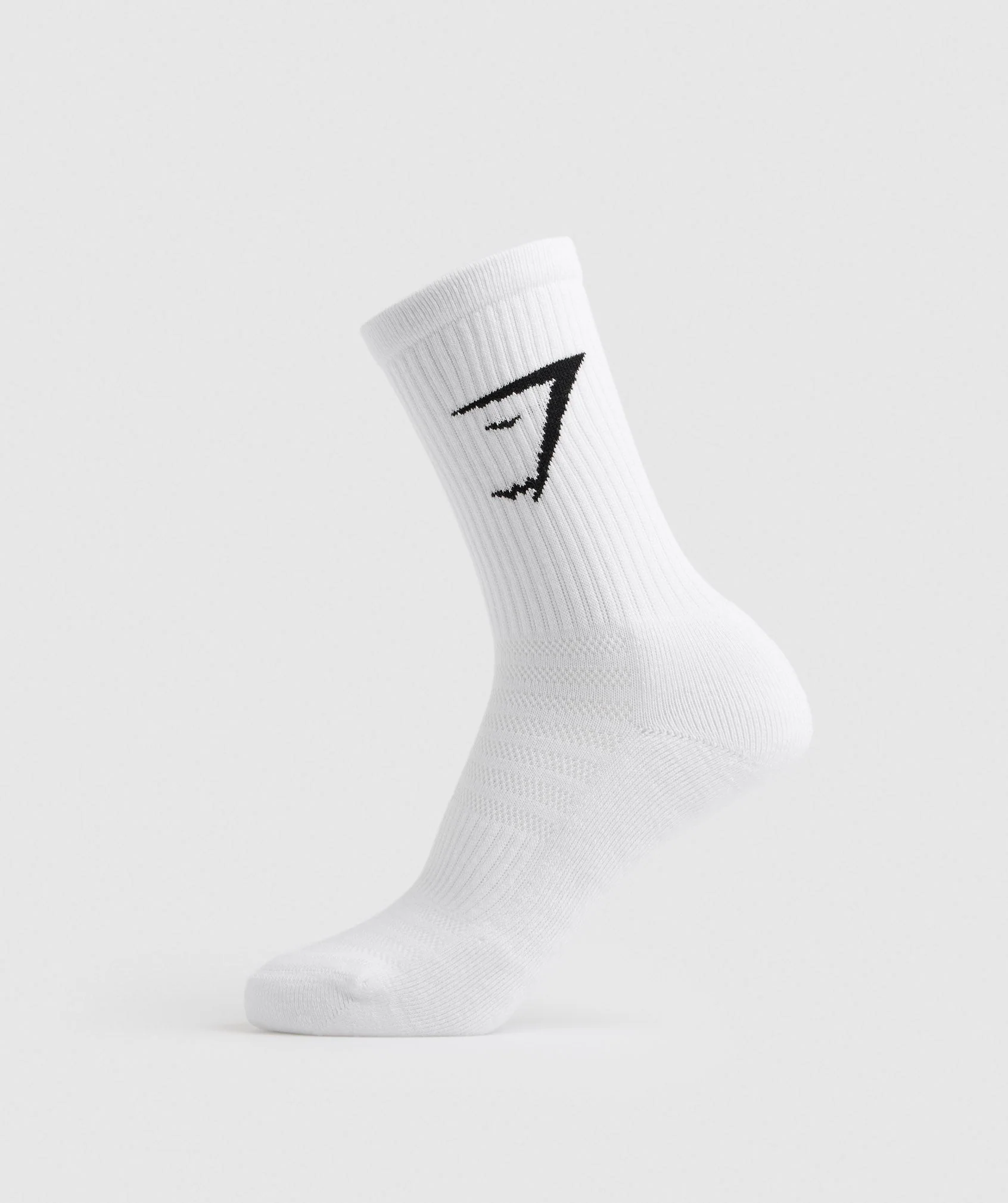 Crew Socks 3pk White