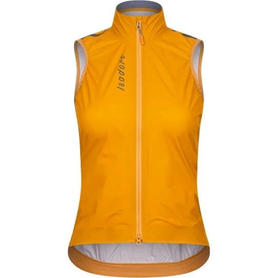 Isadore Signature Rain Cycling Gilet Women - Sudan Brown