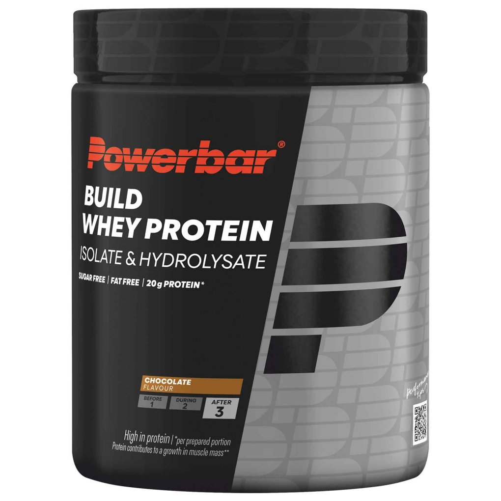 Powerbar Build Whey Protein - Isolate & Hydroisolate Beverage Powder - 550g