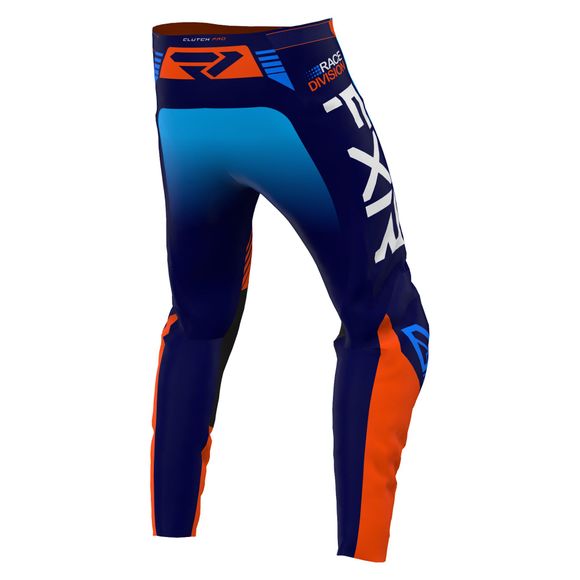 FXR YOUTH CLUTCH PRO cross pants - Orange / BlueRef: FXR0401