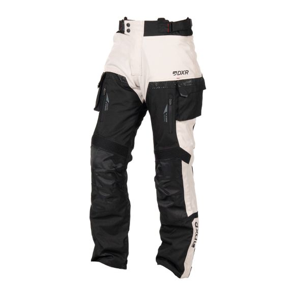 Dxr Roadtrip Pant - Black / Gray Motorcycle PantsRef: DXR0204