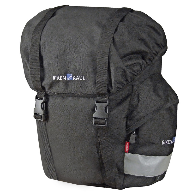 KLICKfix Classic 0238S Back Pannier (Pair) - 2x21L - black