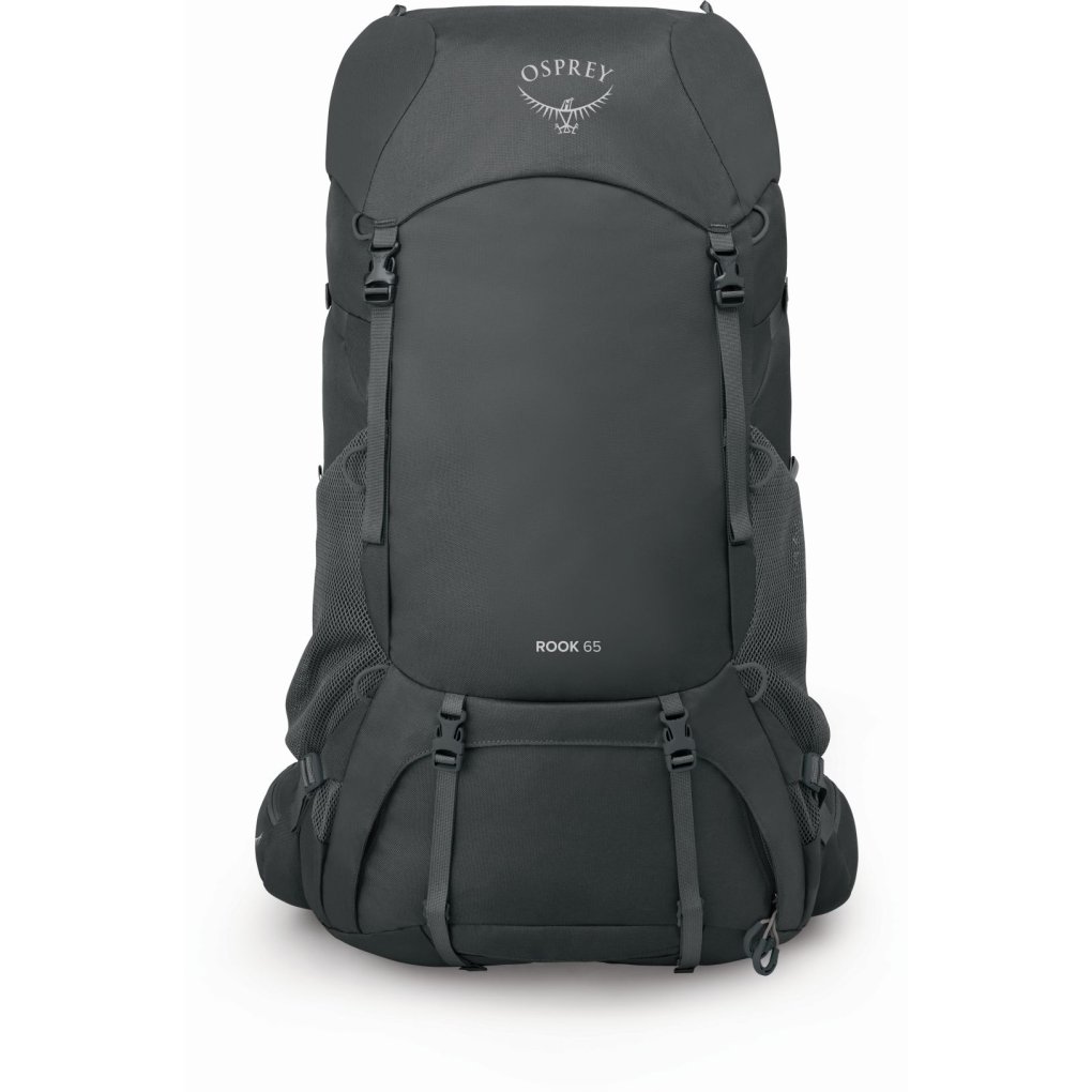 Osprey Rook 65 Trekking Backpack - Dark Charcoal/Silver Lining