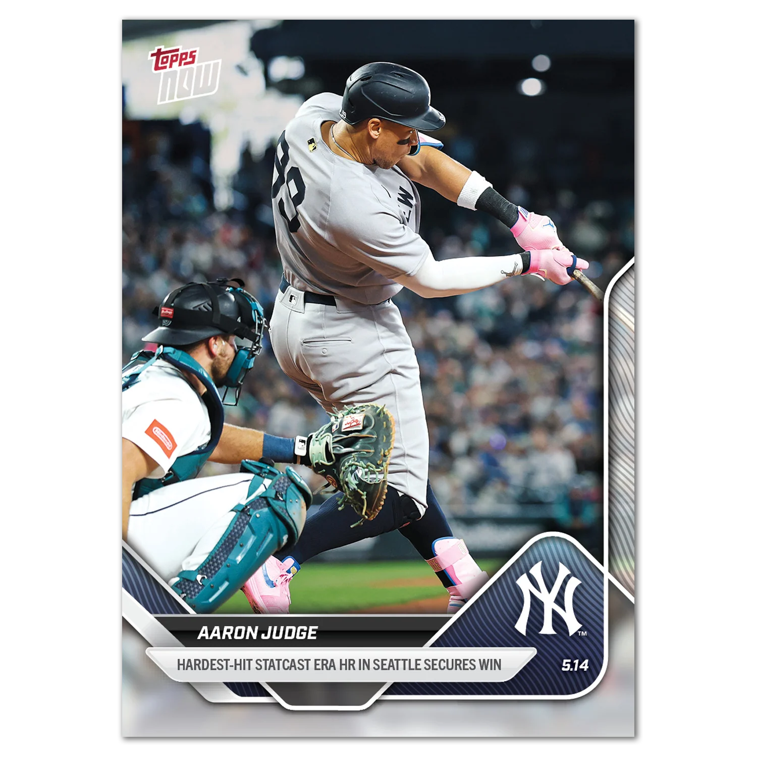 Aaron Judge - 2025 MLB Topps NOW® - Card 179