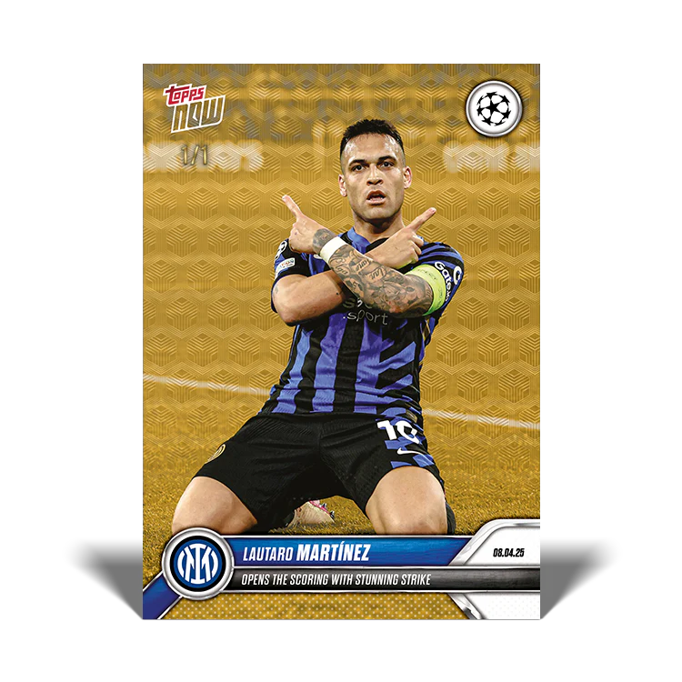 Lautaro Martínez - 2024-25 UCL Topps NOW® - Card 132