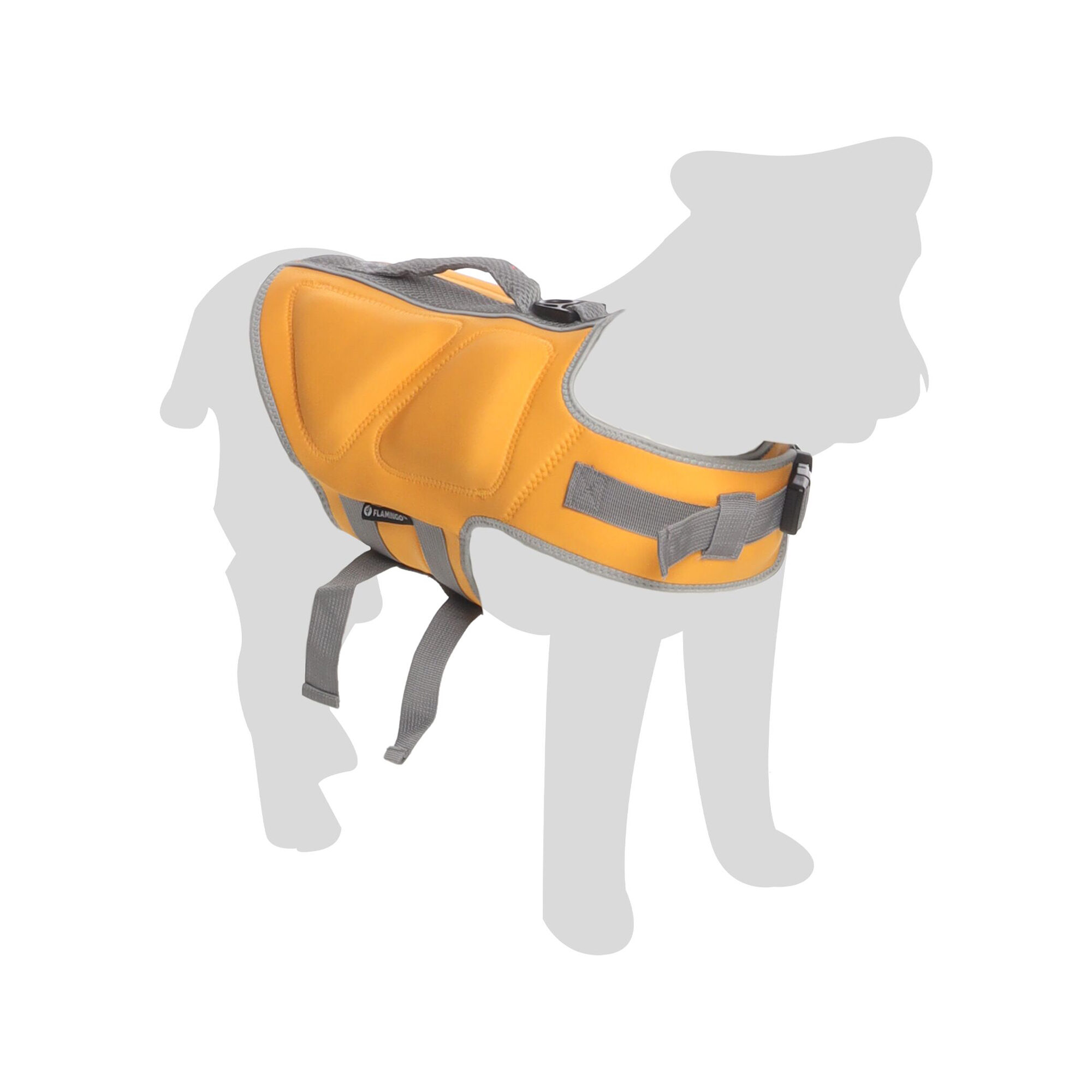 Flamingo Swimmy Life Jacket - Yellow - XS