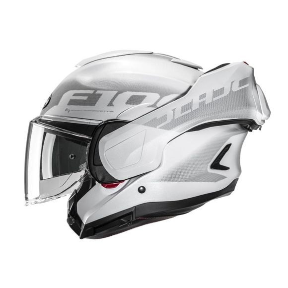 Casque modulable HJC F100 - HETAL - Blanc / GrisRef : HJ1330