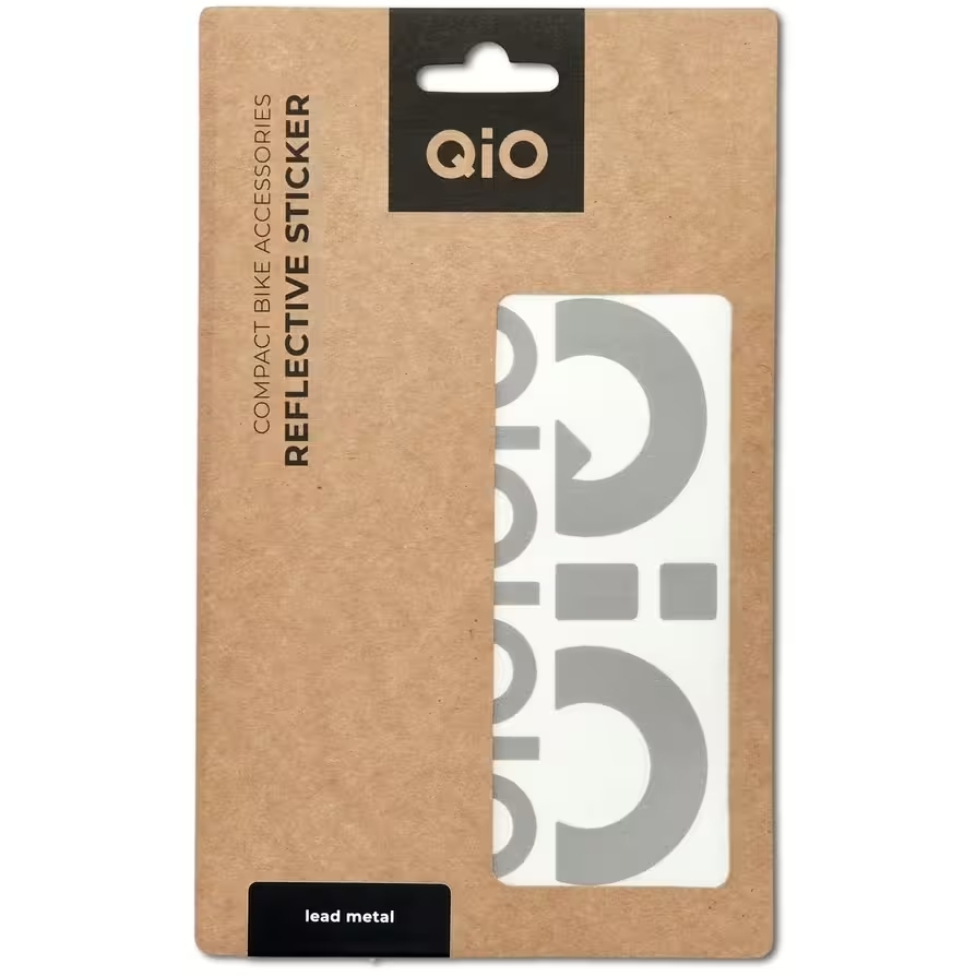 QiO Reflective Sticker - for frame color lead metal