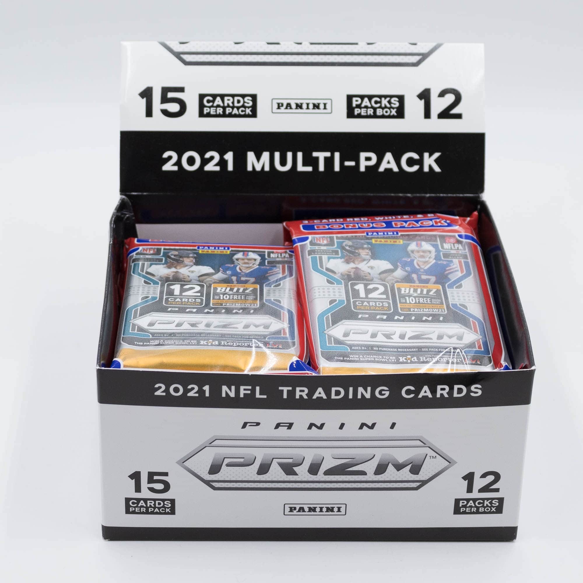 2021 Panini Prizm Football Cello Multi-Pack Box NFL