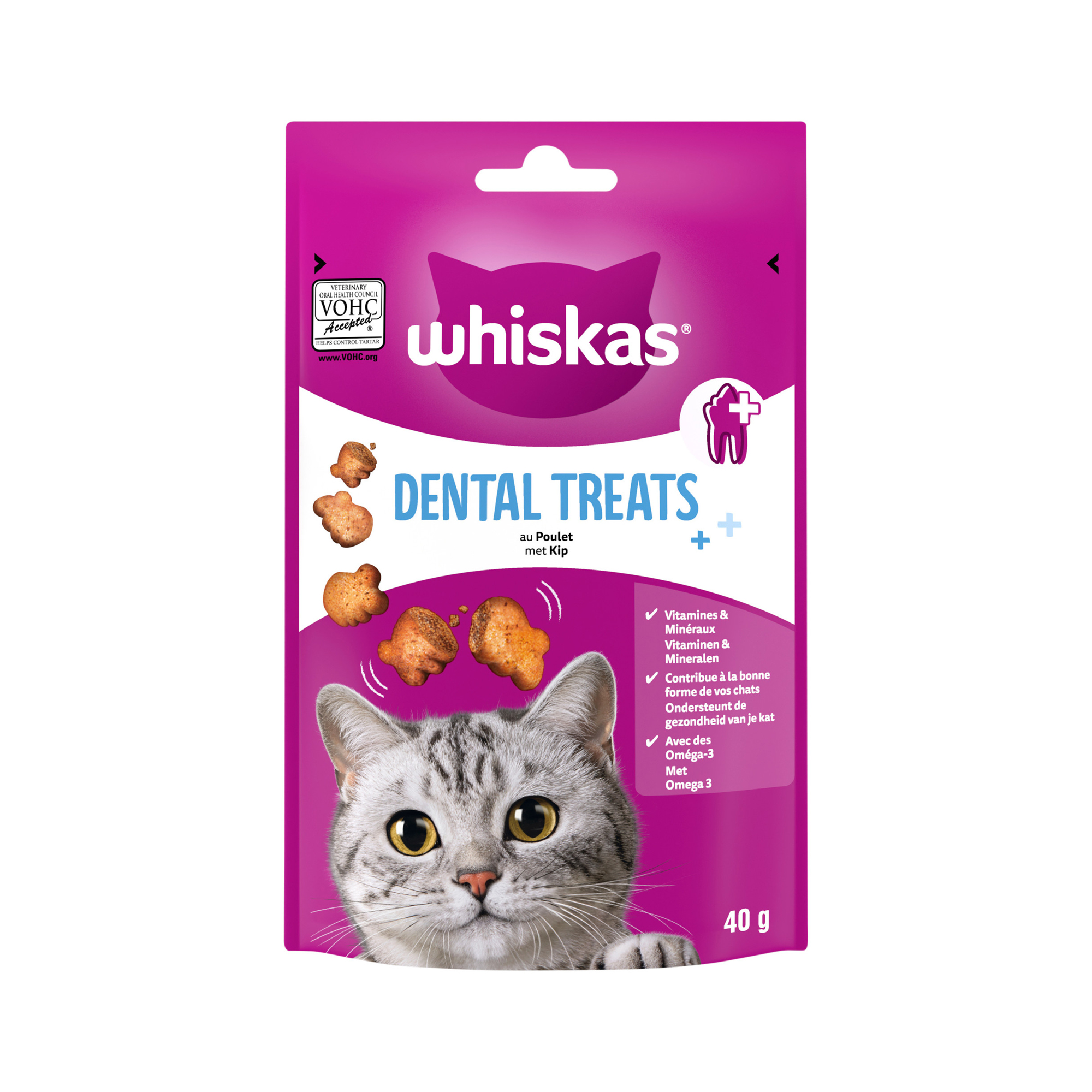 Whiskas Dental Treats - 40g