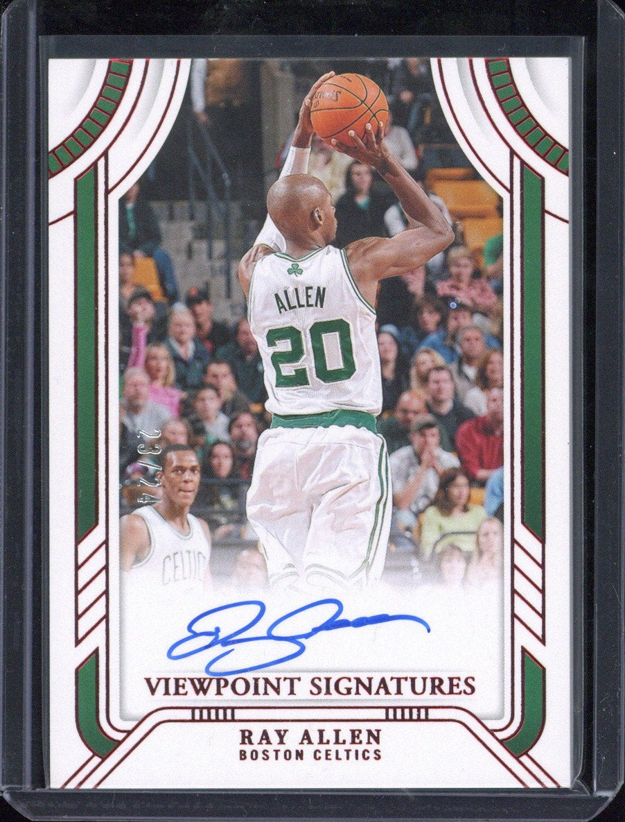 2024-25 Panini National Treasures Basketball Ray Allen Autograph /24 #VP-RAY