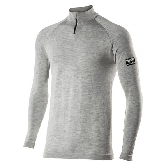 Maillot Technique Six2 TS13 MERINOS - GrisRef : SIX0086
