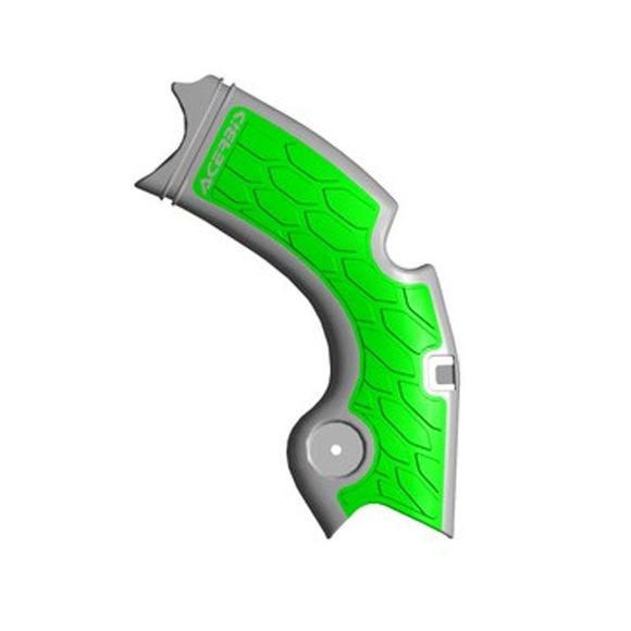 Acerbis x grip frame protector - gray / greenRef: AE1582