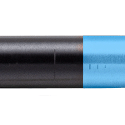 BikeYoke Barmate Al-7050 MTB Handlebar Colour LTD. Edition - 65mm Stack - Dual Black / Blue Anodized