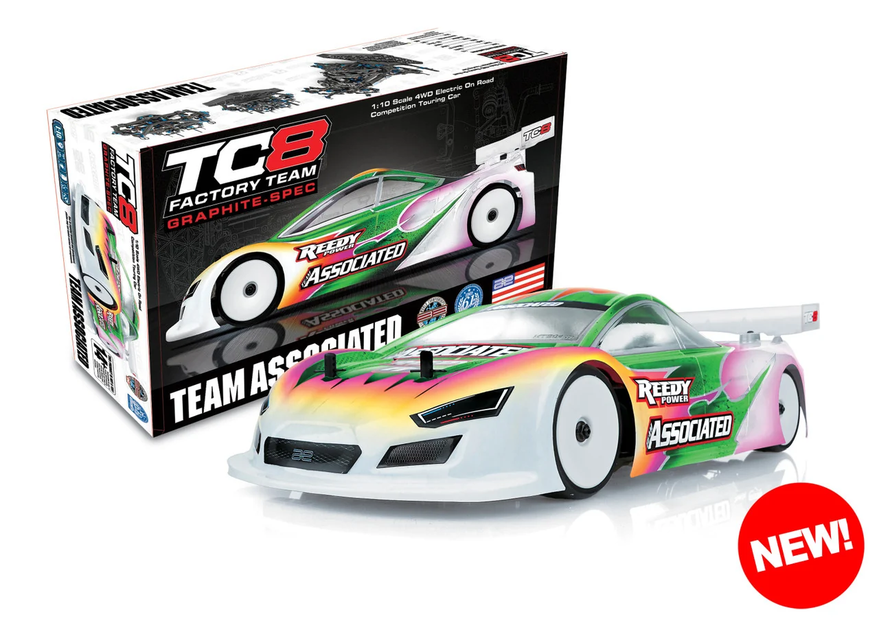 RC10TC8 Graphite-Spec Team Kit  Team Associated #30141