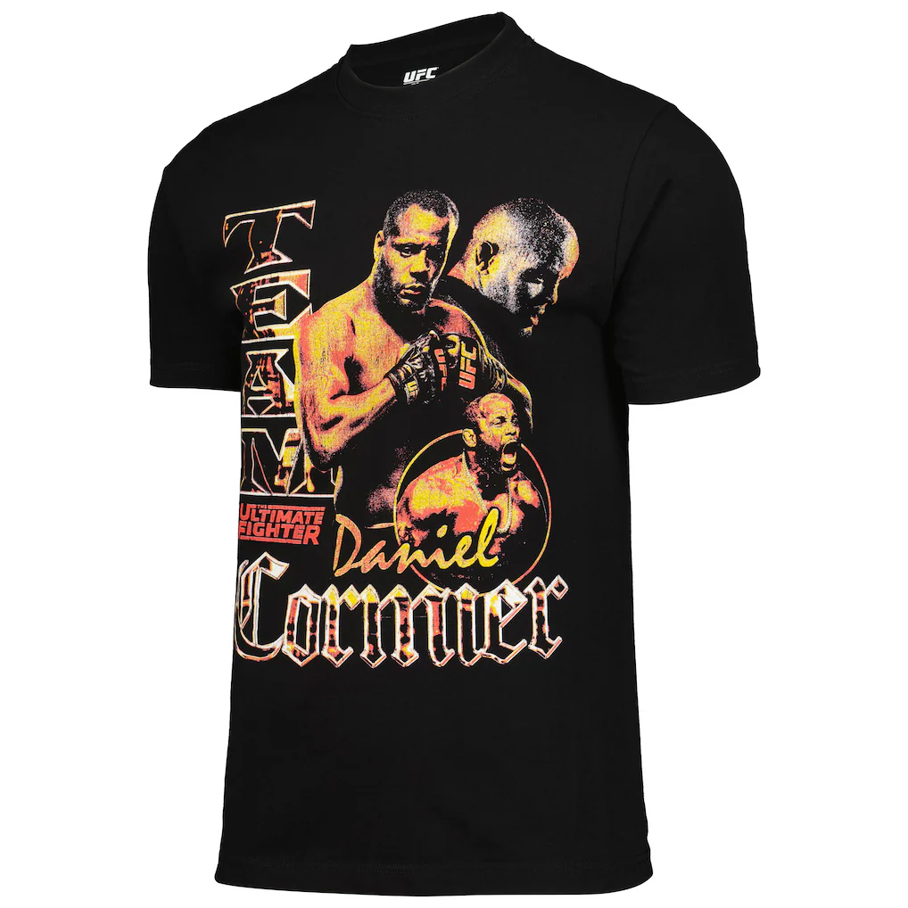 Men's UFC Black The Ultimate Fighter 33 Team Cormier Quasar T-Shirt