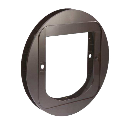 Sureflap Cat Flap Mounting Adapter - Grey/white