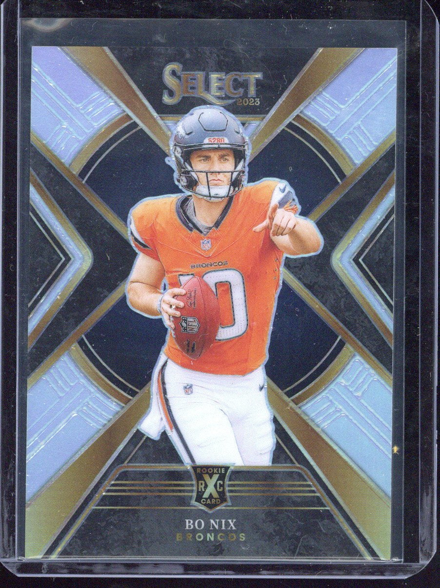 2023 Panini Select Football Bo Nix RC #506