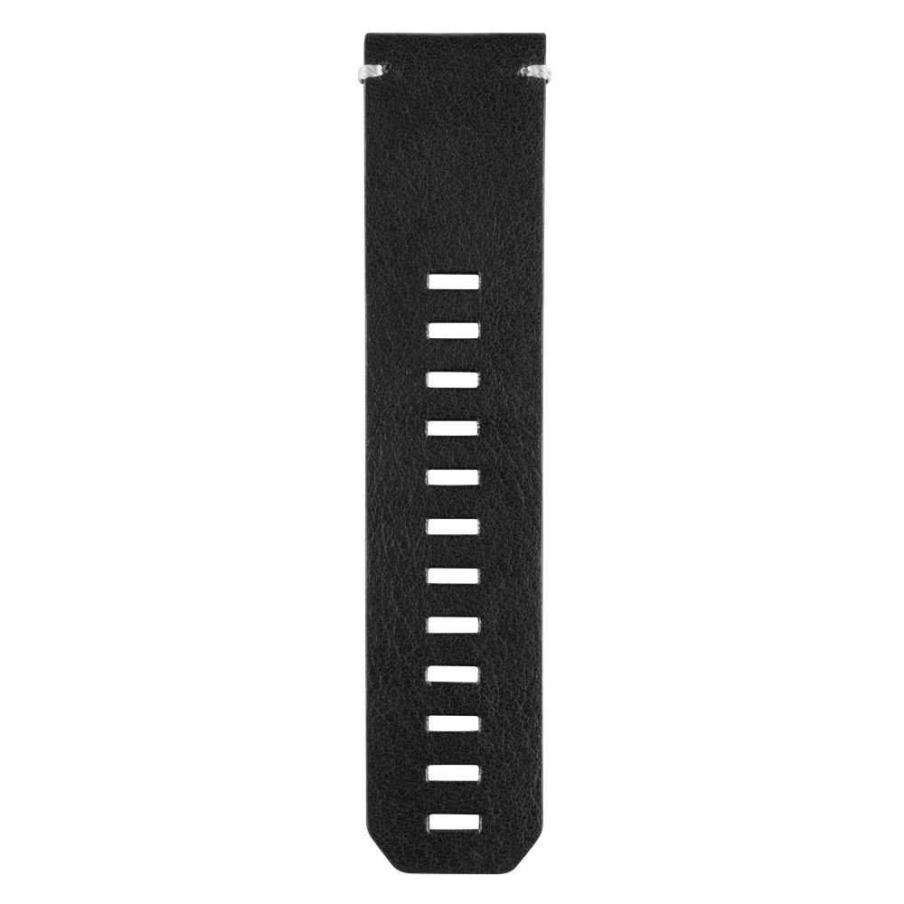 Garmin Leather Watch Band for fenix 3 / quatix 3 - Black - 010-12168-29