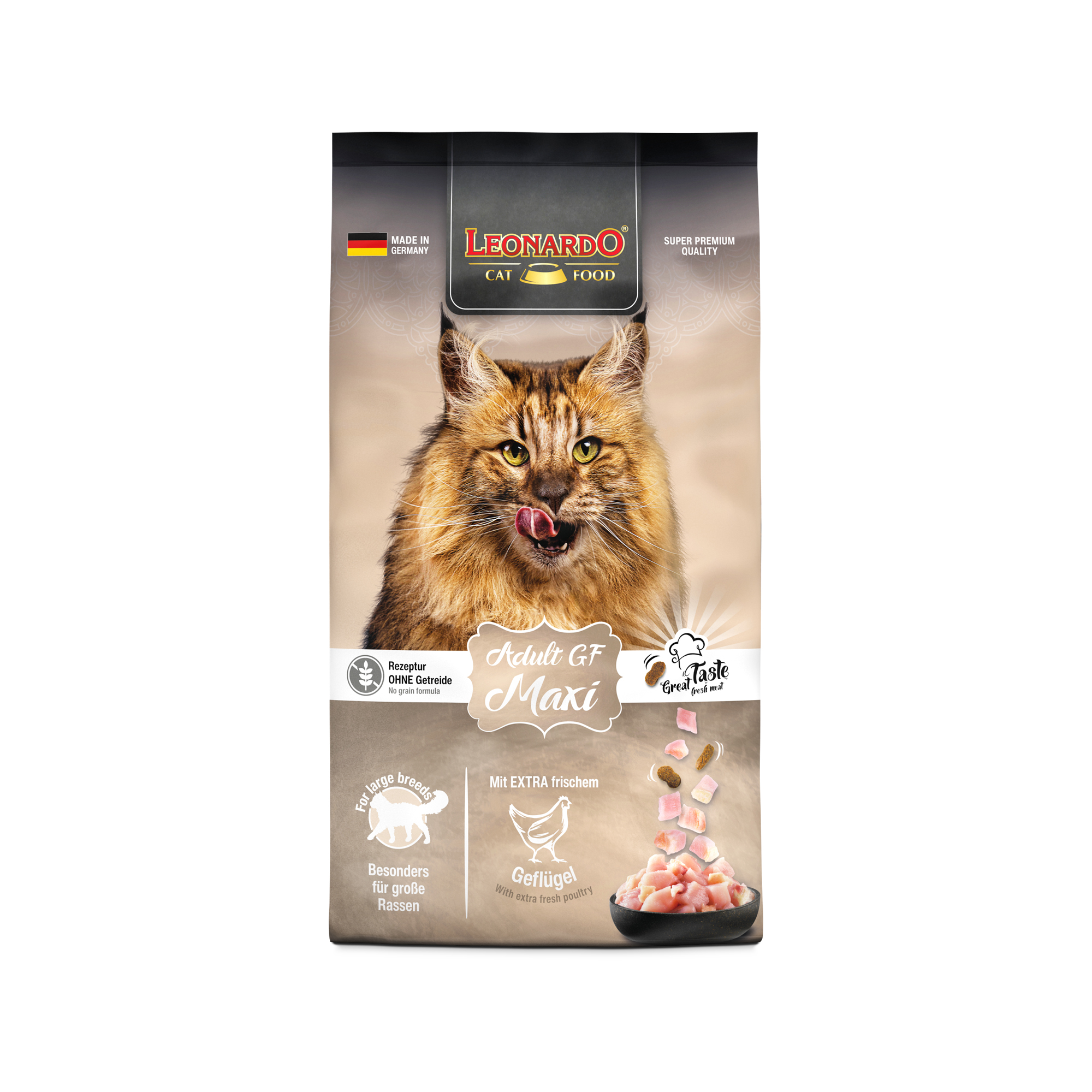 Leonardo - Adult Maxi Grain-Free - Cat Food - 7.5 kg