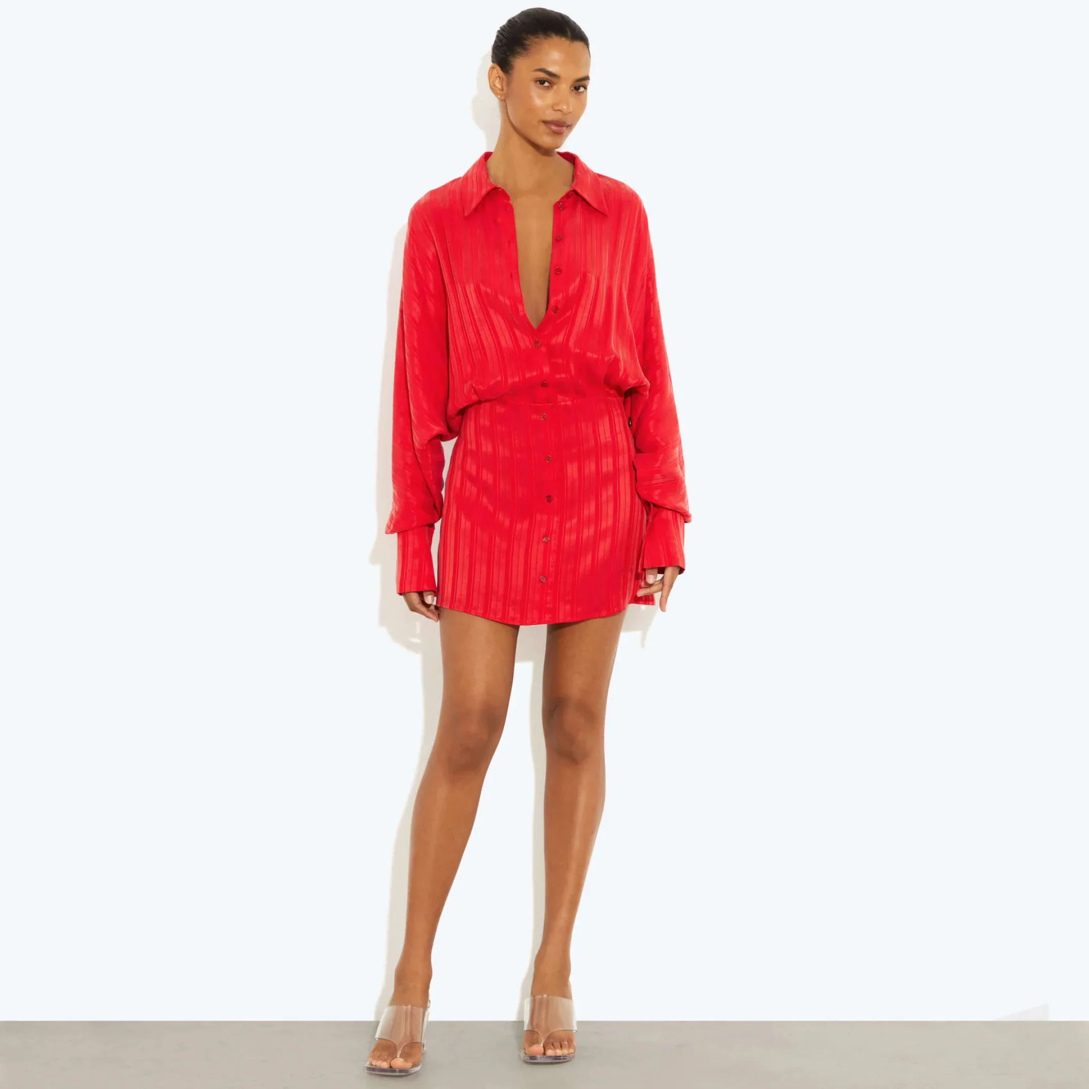 Harlowe Dress Red