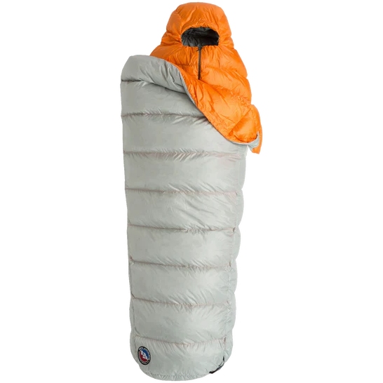 Big Agnes Lost Ranger 3-N-1 15° Sleeping Bag - Regular - Zip Mid - mercury/tangelo