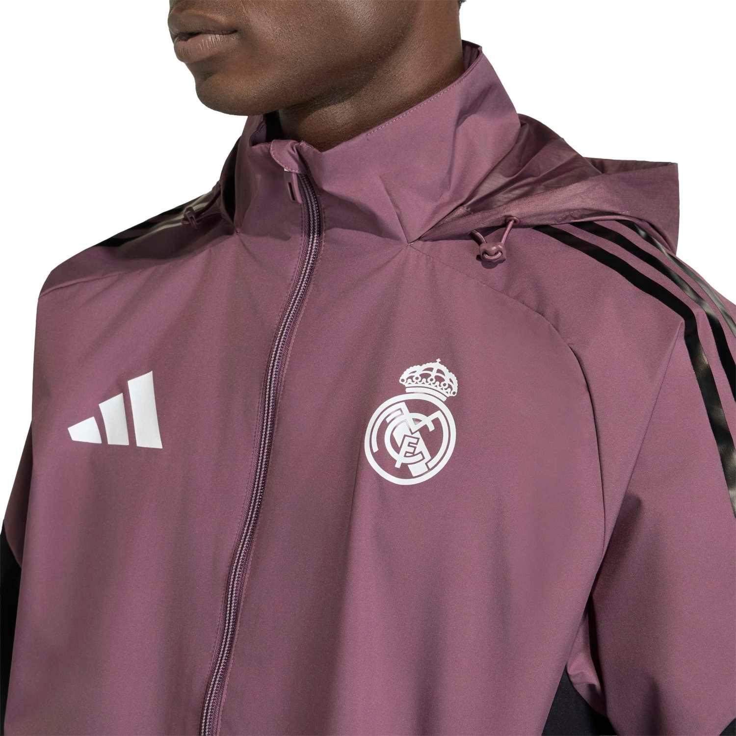 Mens adidas Training All Weather Jacket 25/26 Purple