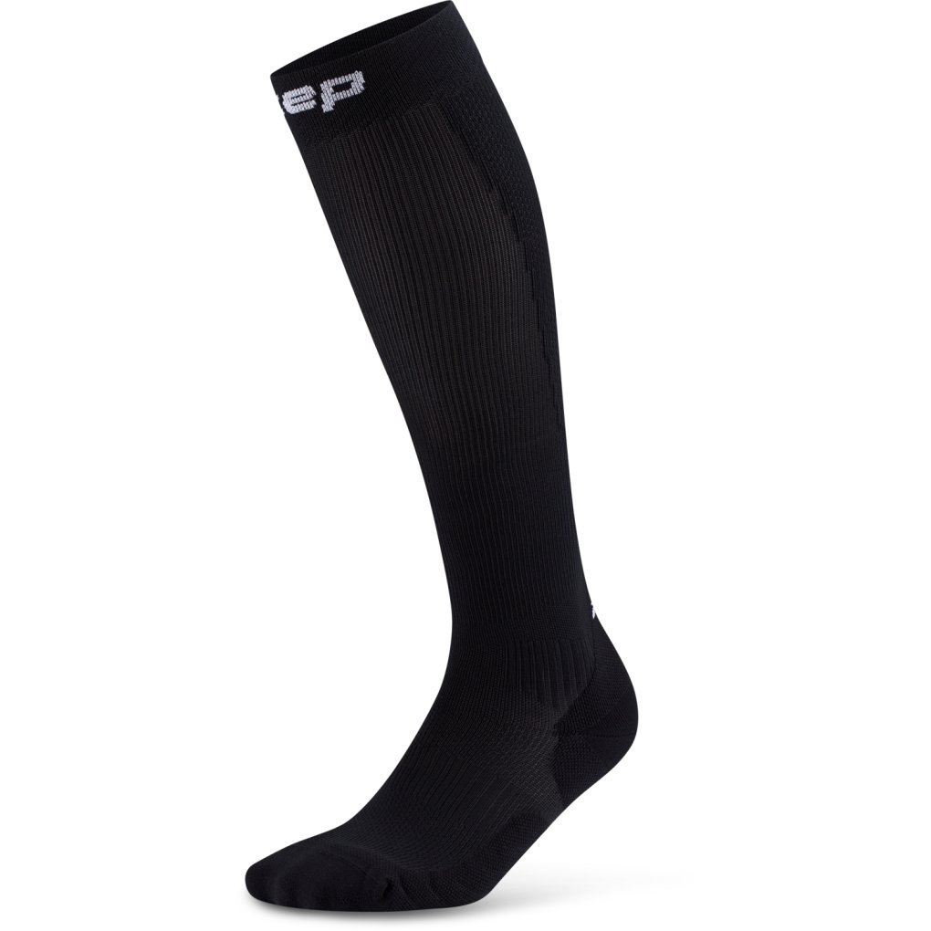 CEP Core Run Tall Compression Socks Men - black