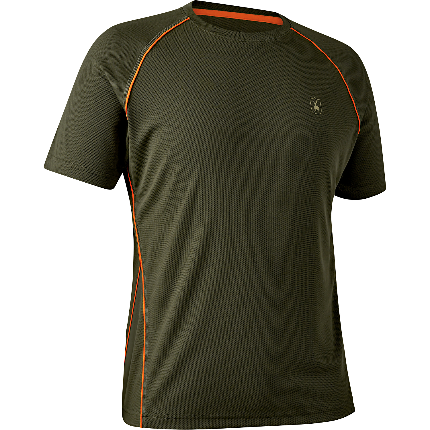 Chamois T-Shirt For Men (Forest Green)