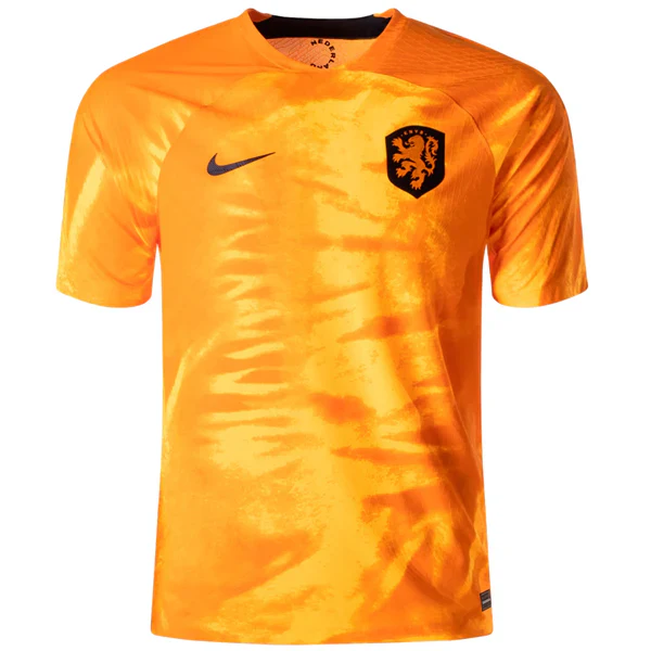 Netherlands Home Match Authentic Jersey 22/23 (Laser Orange/Black)