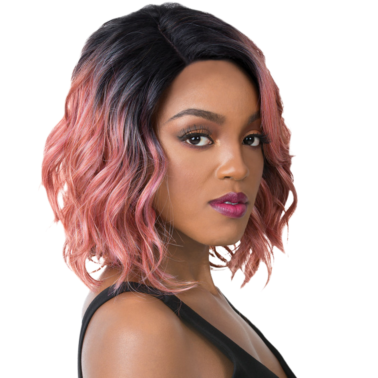 It's A Wig Synthetic Hair Lace Front Wig Swiss Lace Glanage