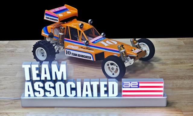 Team Associated LED Display Light Desk Sign #97227