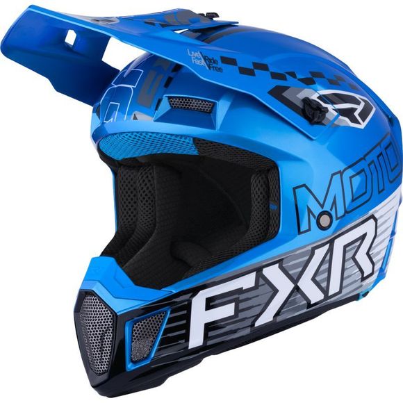 Casque cross FXR CLUTCH RACE DIV 2026 - BleuRef : FXR1762