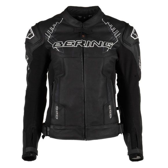 Bering Hunt -R Motorcycle Jacket - Black / WhiteRef : BR1258