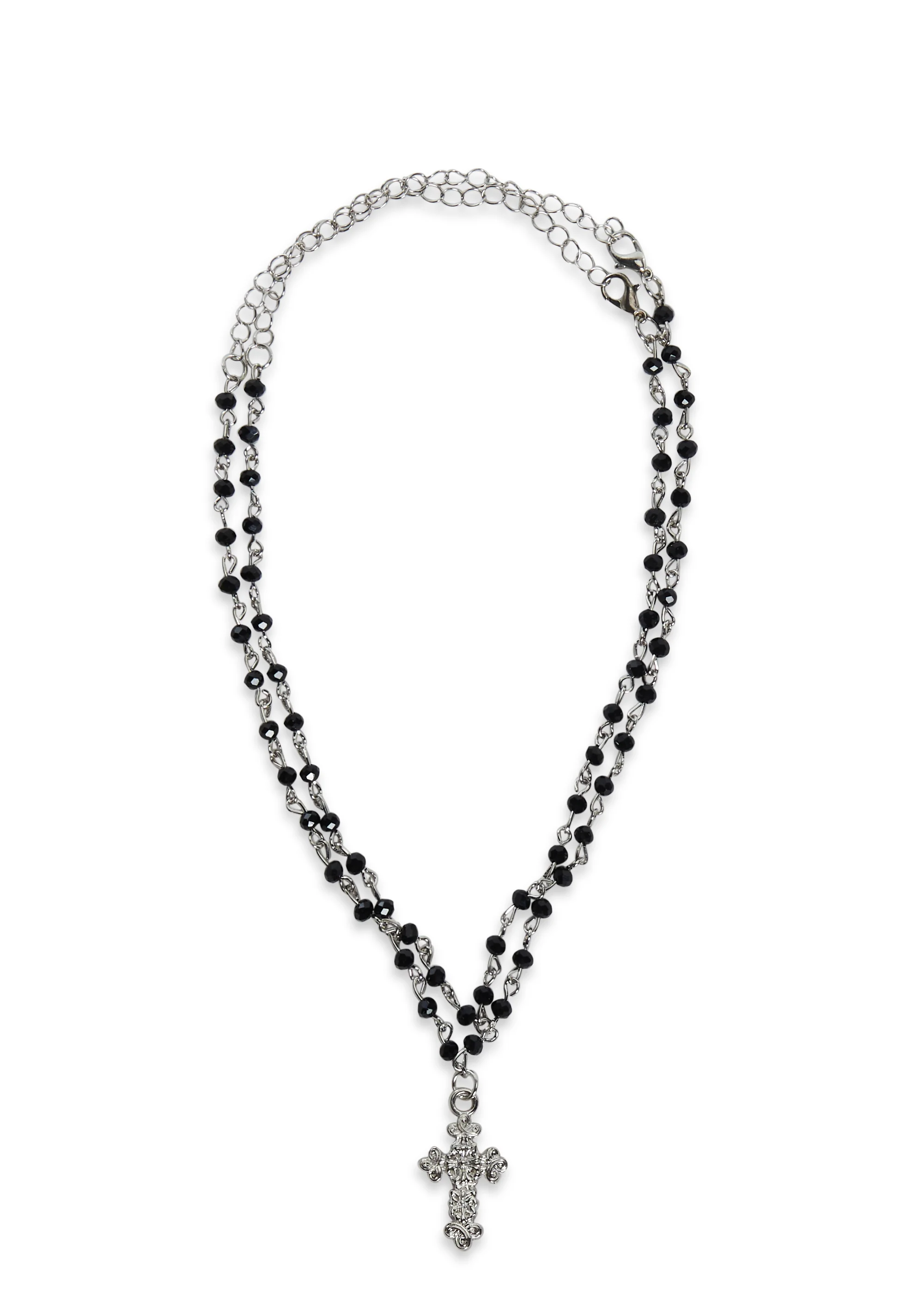 Gothic Prayer Beaded Choker
