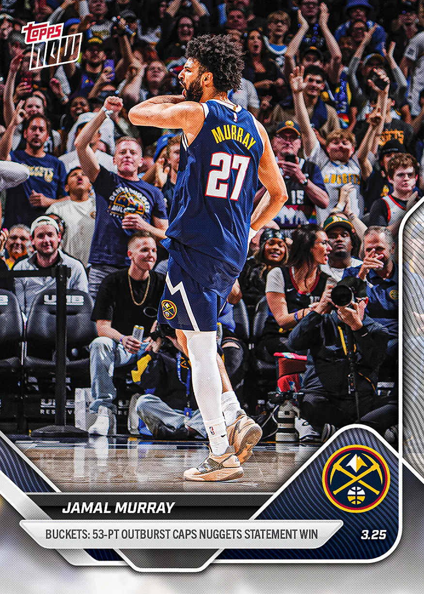 Jamal Murray - 2025-26 NBA Topps NOW® - Card 227