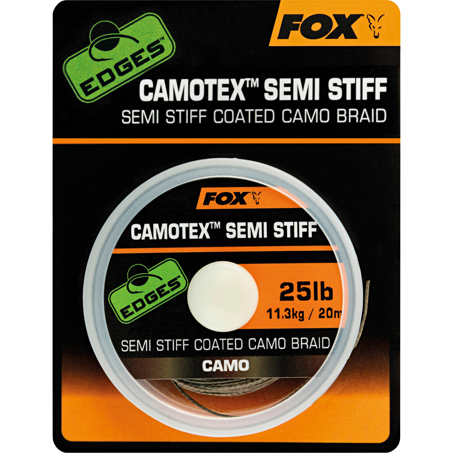 Fox Leader line Edges™ Camotex Semi-Stiff