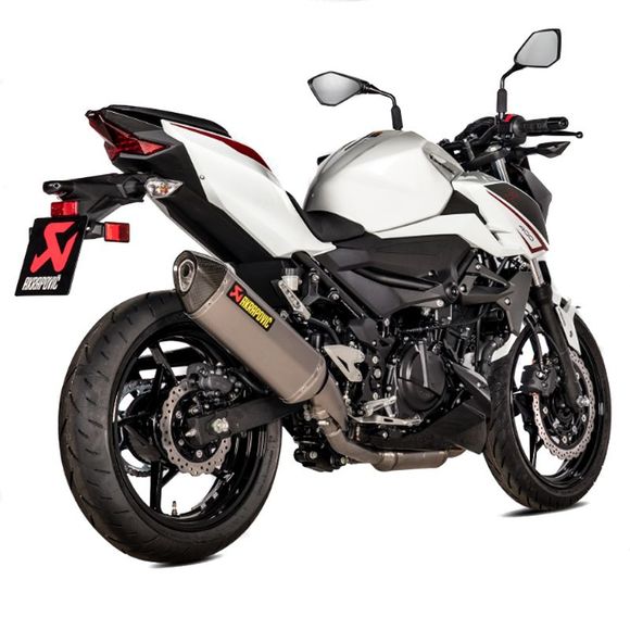 Akrapovic Titanium Silencer with Carbon Tip - GrayRef: SA0020 / 18114372