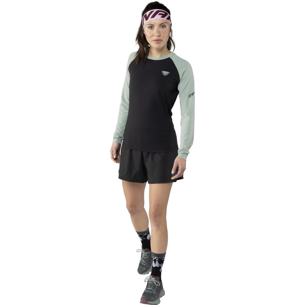 Dynafit Alpine Pro Longsleeve Women - Black Out Jadelite
