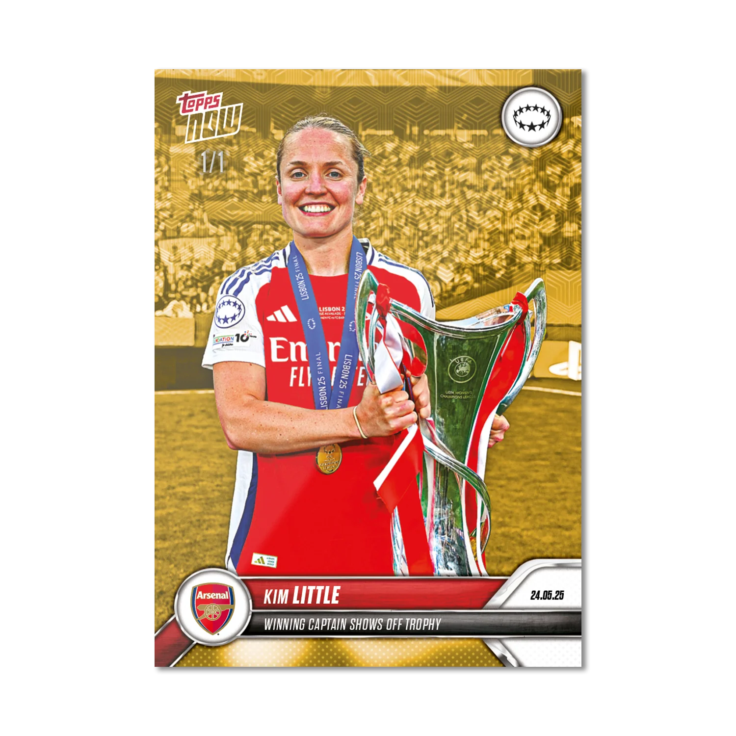 Kim Little - 2024-25 UWCL Topps NOW® - Card 28