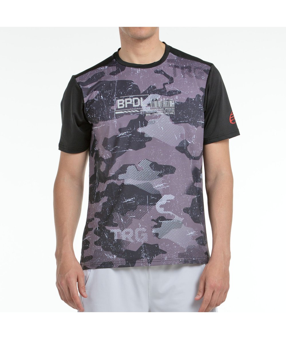 T-SHIRT BULLPADEL ESGOS BLACK