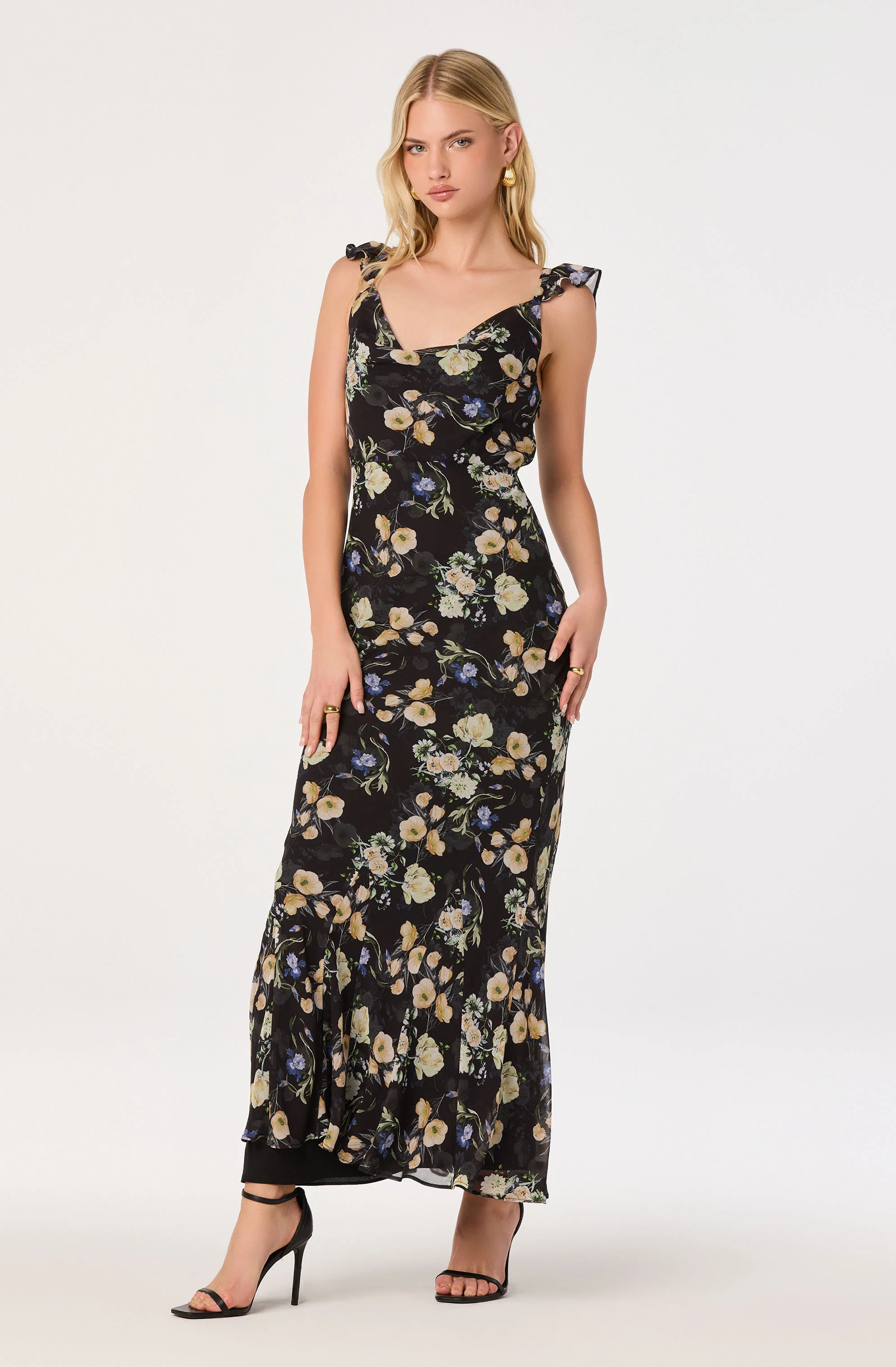 Denisse Floral Maxi Dress