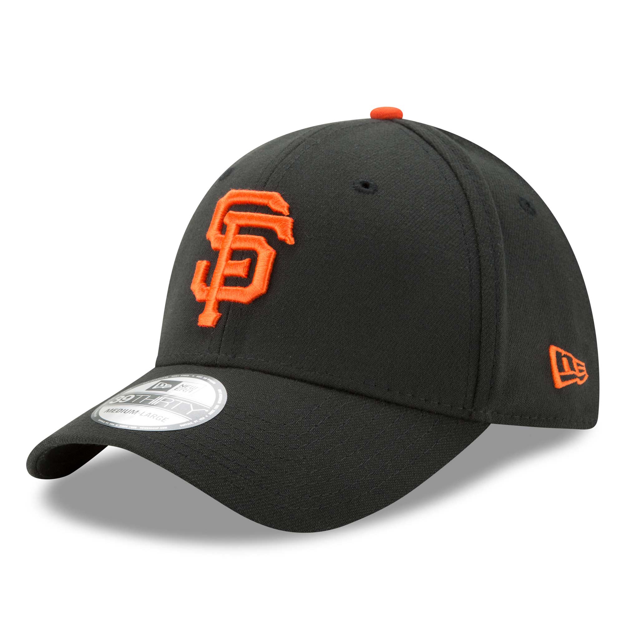 San Francisco Giants Stretch Fit Basic MLB Cap Black